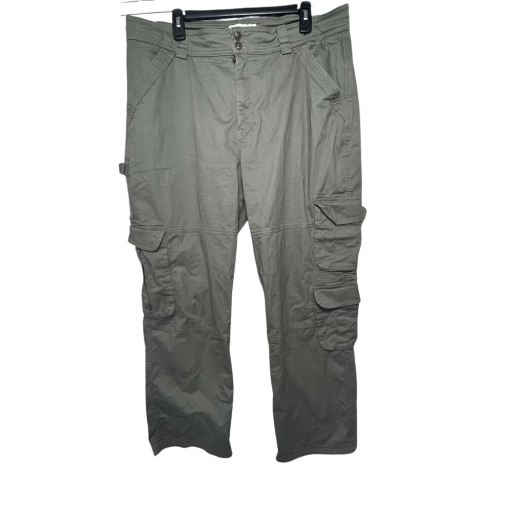 Abercrombie & Fitch Y2K Cargo Pants Women's Size 33 x 16 Green Baggy
